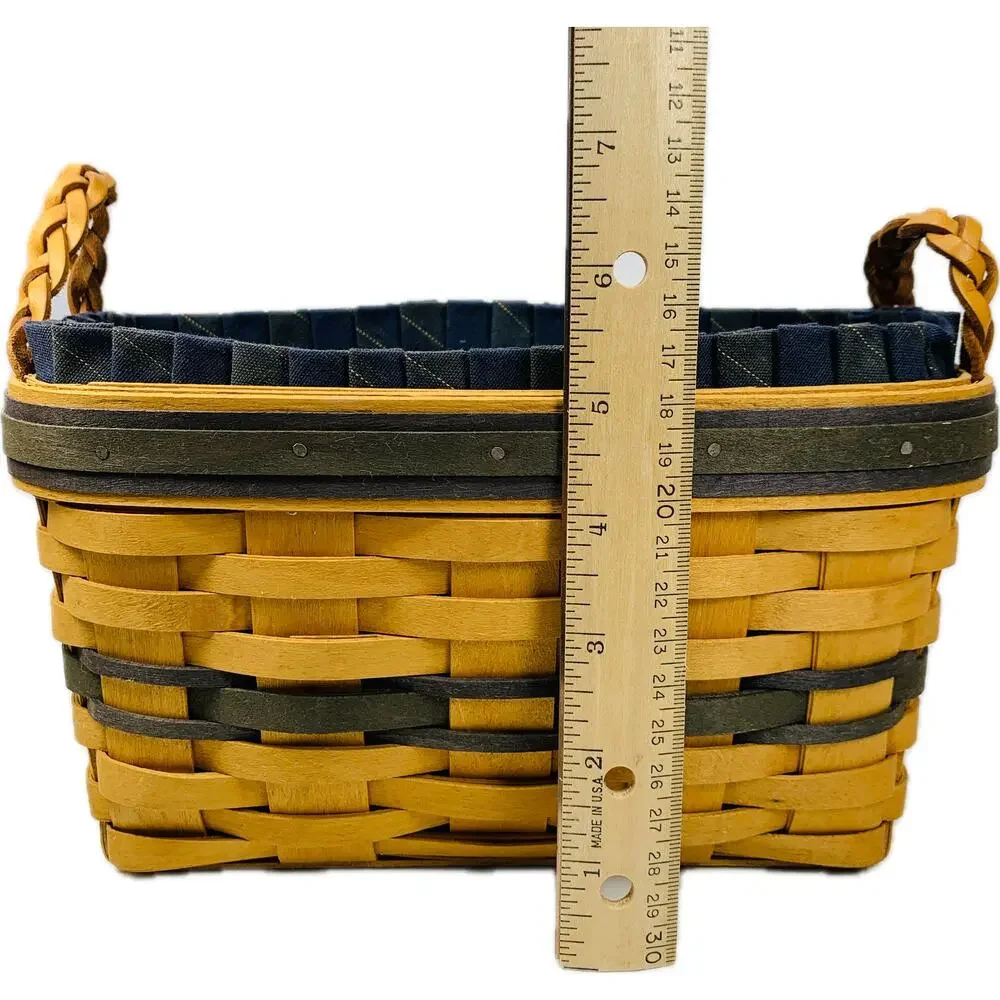 Longaberger 1997 Collectors Club RENEWAL Basket with Liner Protector Flyer